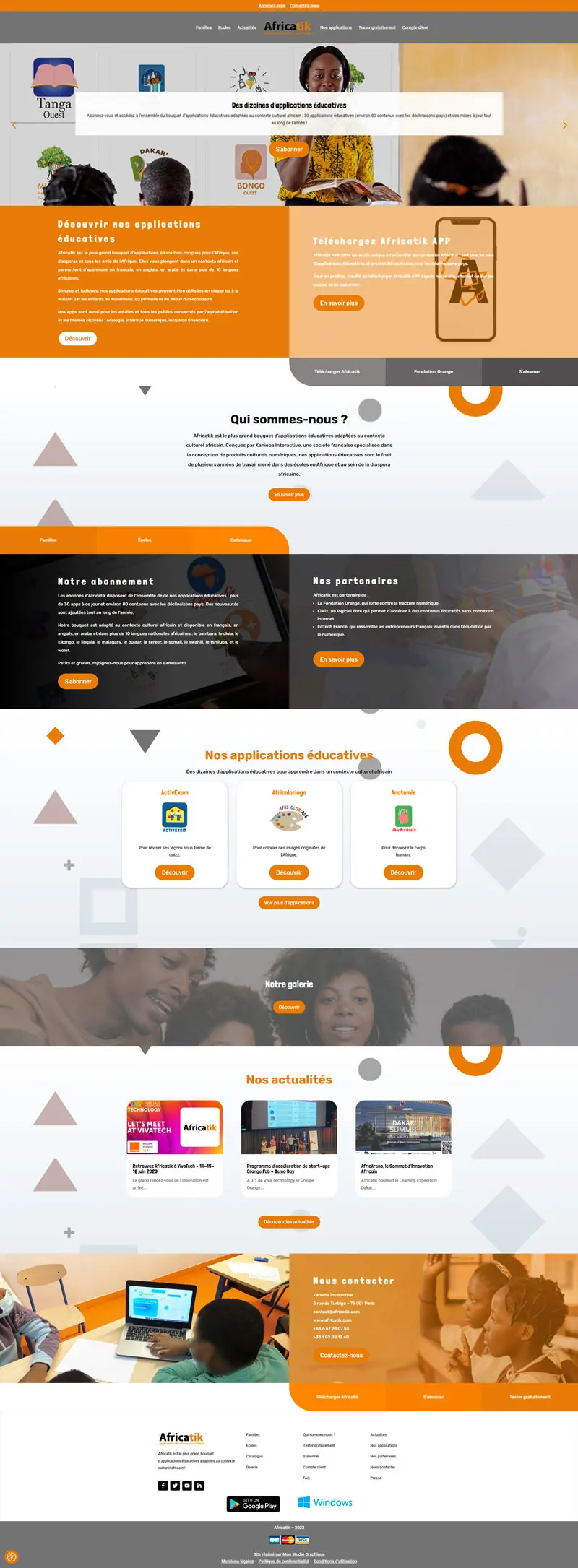 forgelec-site-web Site complet Forgelec