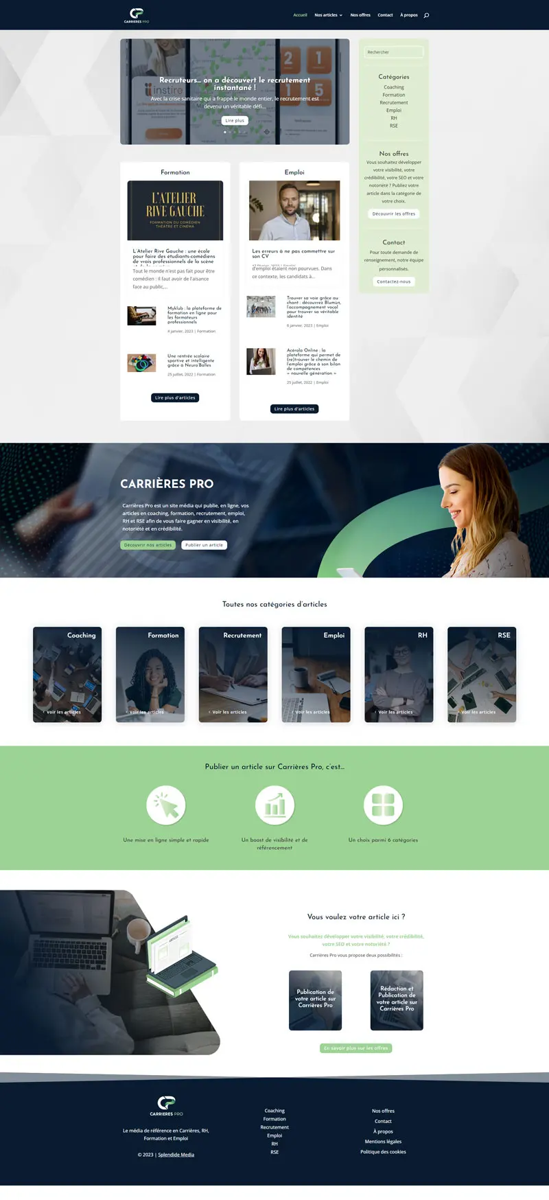 forgelec-site-web Site complet Forgelec