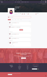 rezoe-02 Exemple de page de Rézoé : profil utilisateur