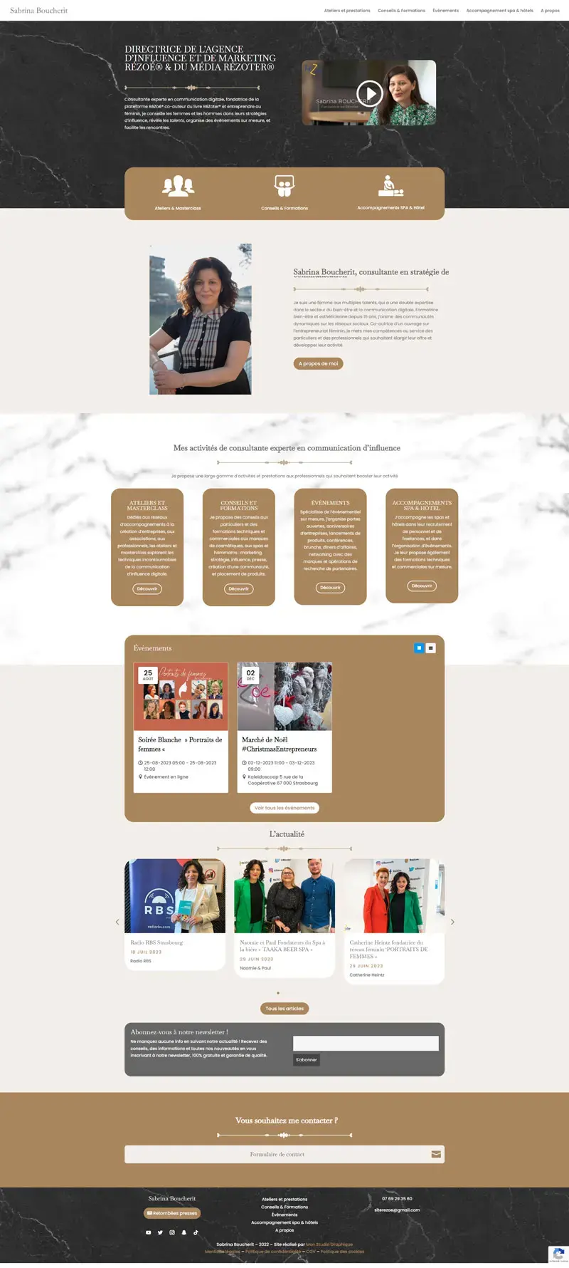 sabrina-boucherit Site Complet Sabrina