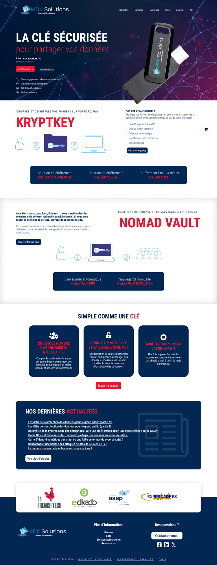 forgelec-site-web Site complet Forgelec