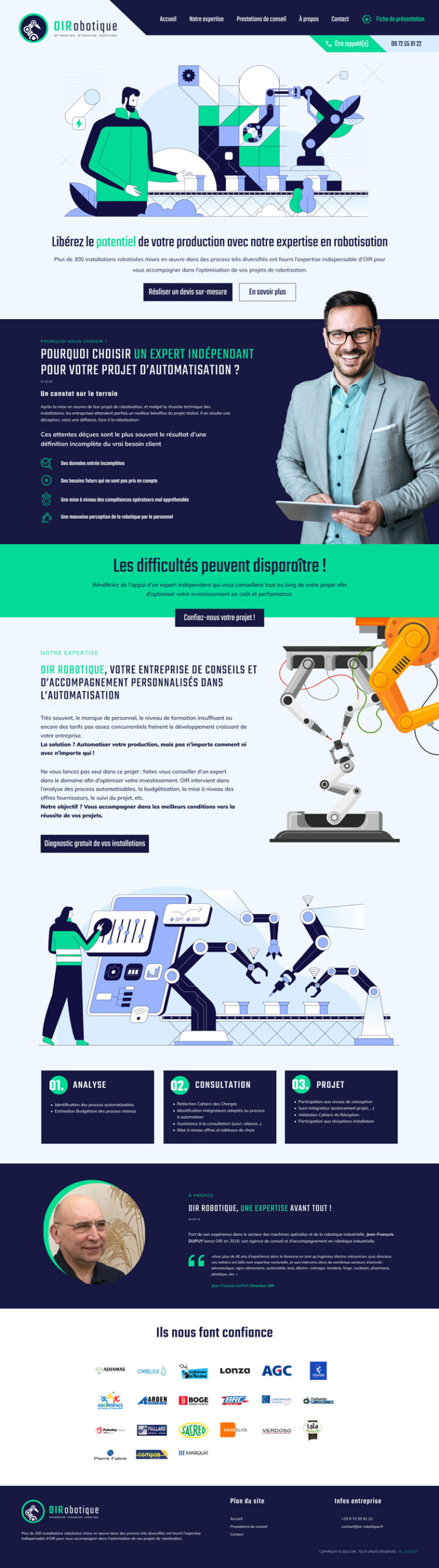 forgelec-site-web Site complet Forgelec