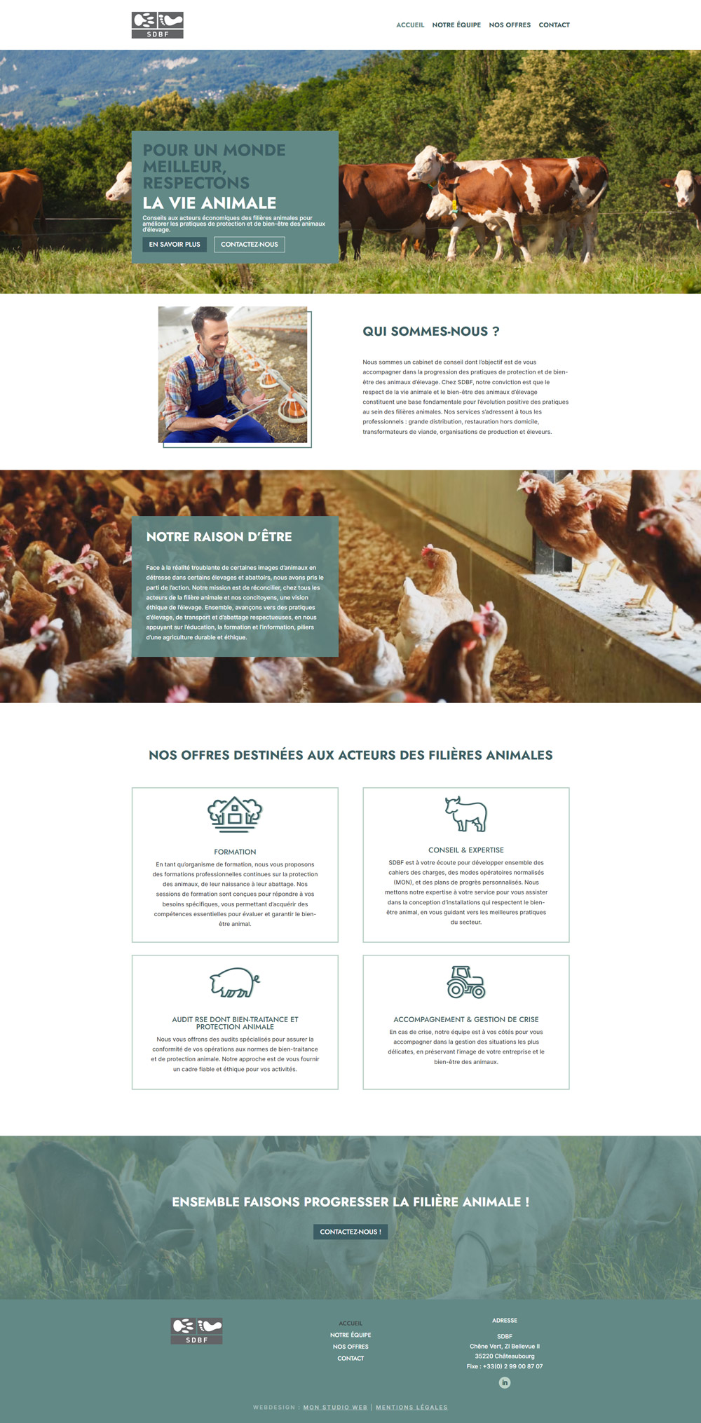 forgelec-site-web Site complet Forgelec