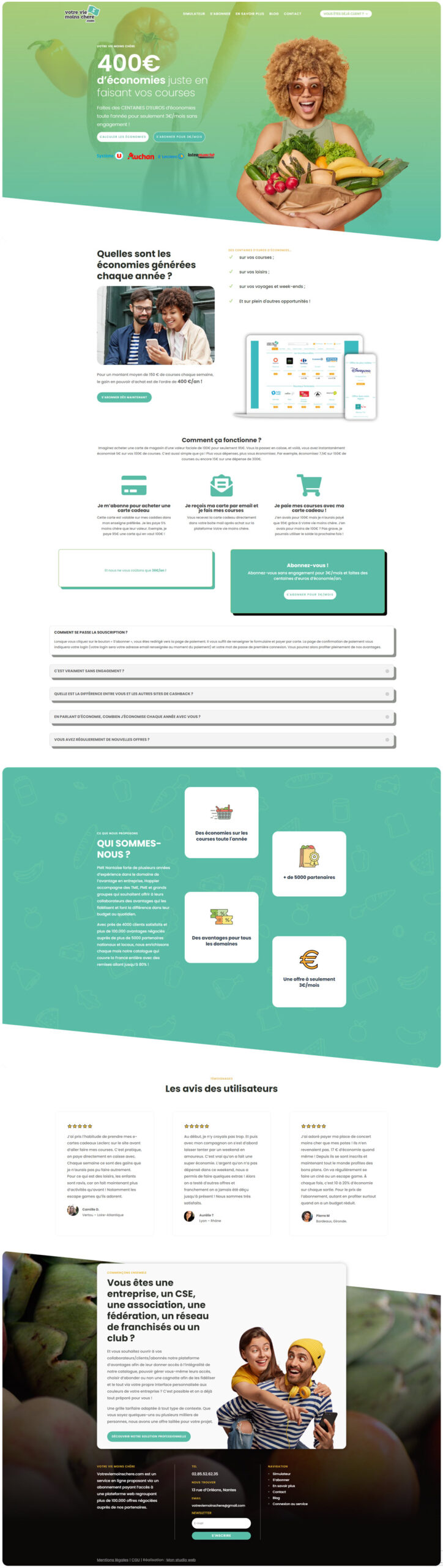 forgelec-site-web Site complet Forgelec