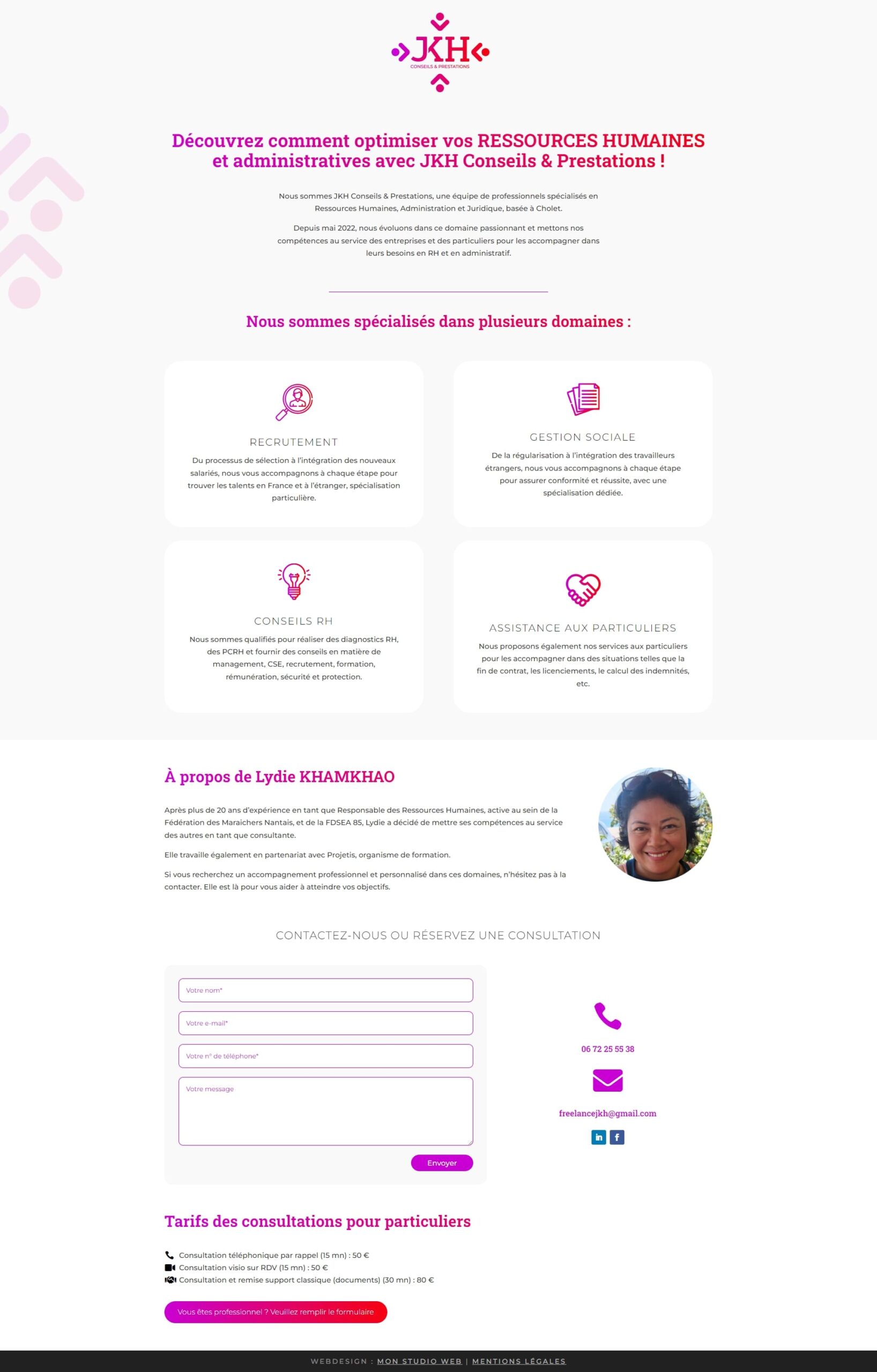 forgelec-site-web Site complet Forgelec