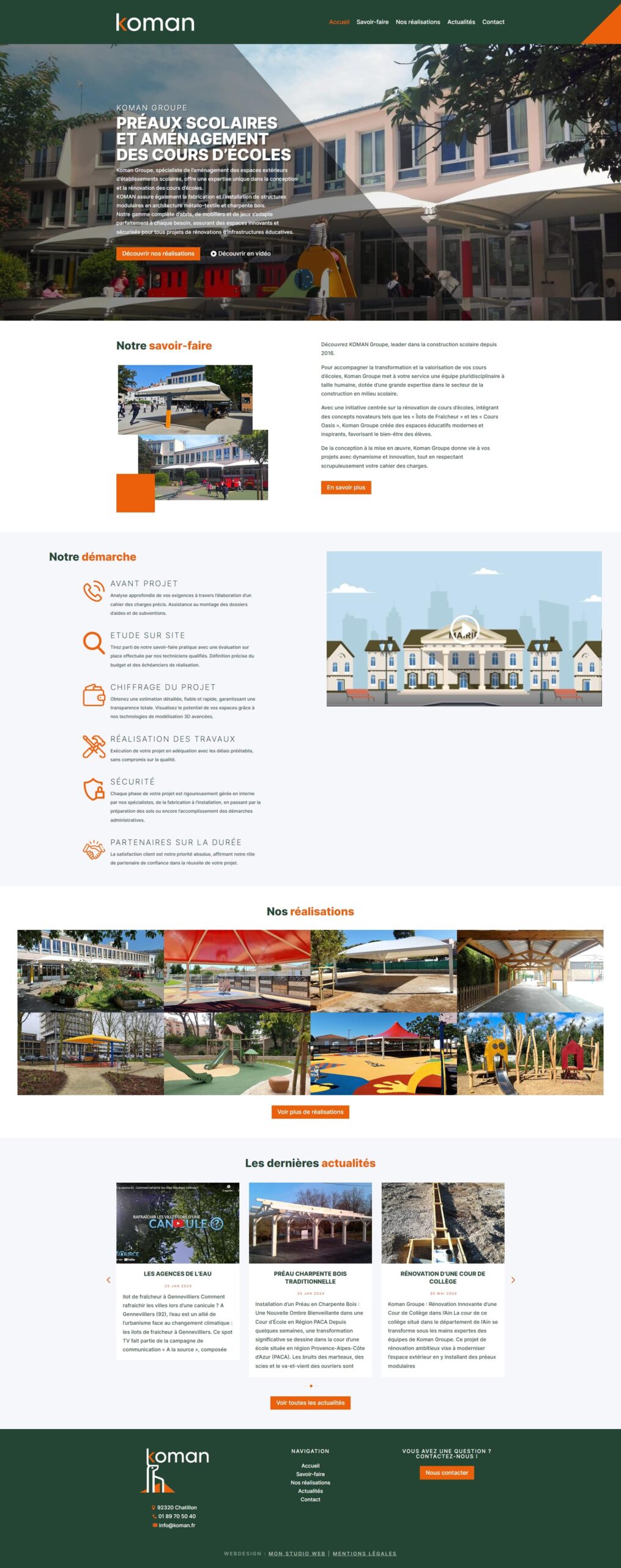forgelec-site-web Site complet Forgelec