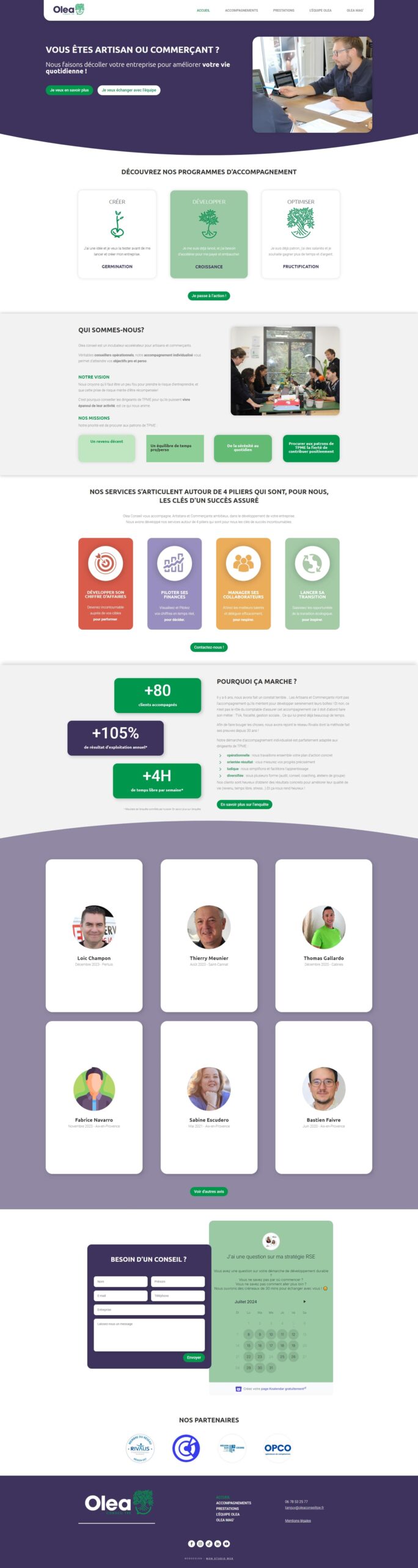 forgelec-site-web Site complet Forgelec