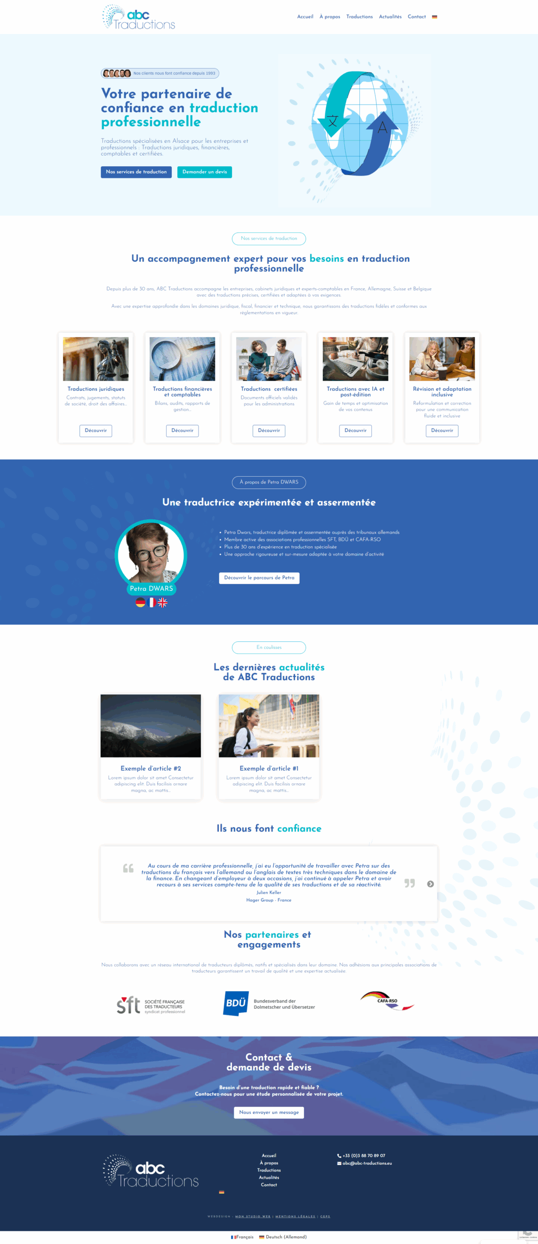 forgelec-site-web Site complet Forgelec