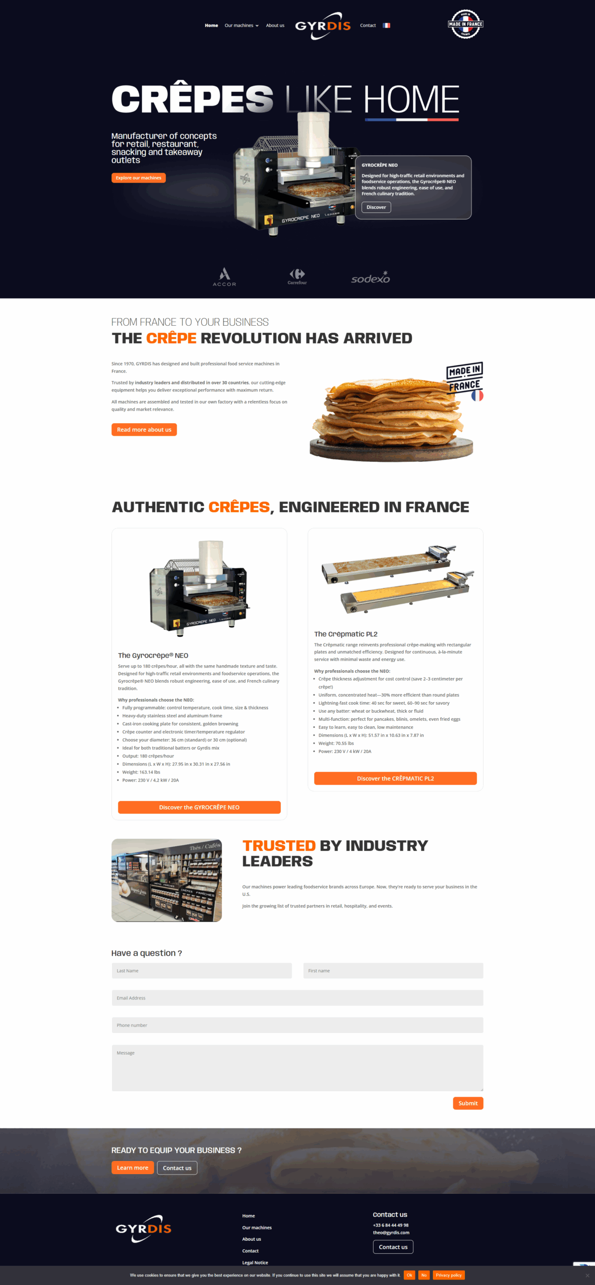 forgelec-site-web Site complet Forgelec
