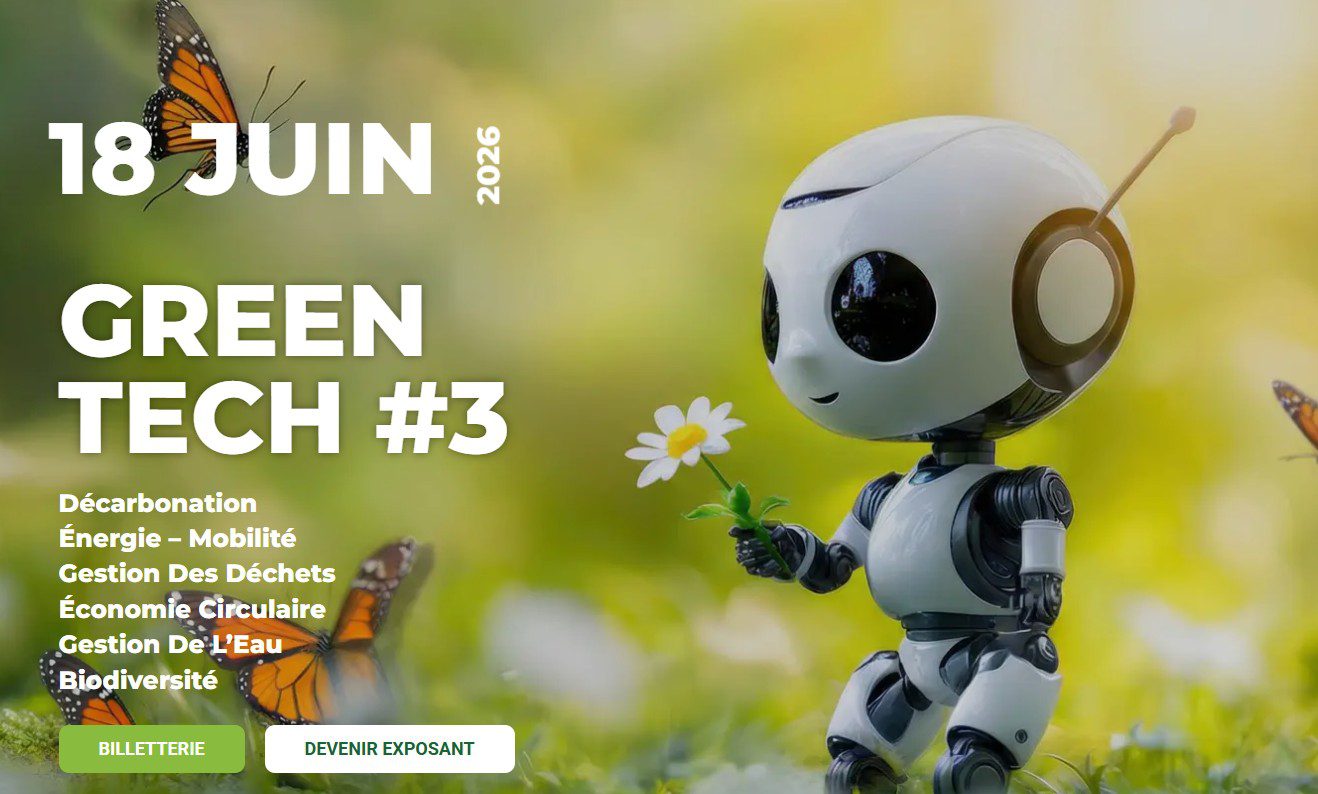 Participation au salon Greentech à Valenciennes (18 juin 2026)