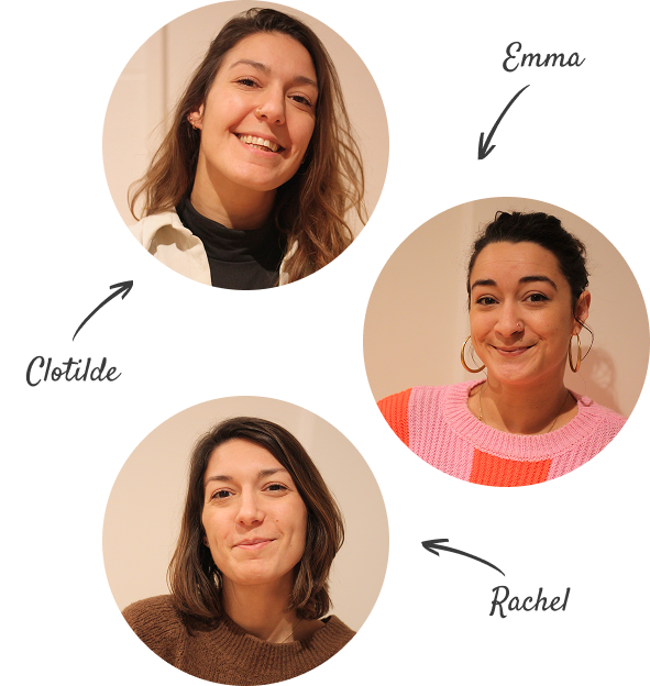 la-smala-qui-sommes-nous Emma, Rachel et Clotilde