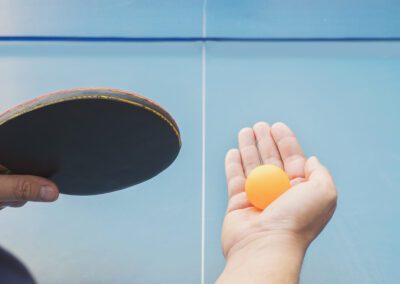 Réfection des sols de la salle de tennis de table – Ville de Biarritz